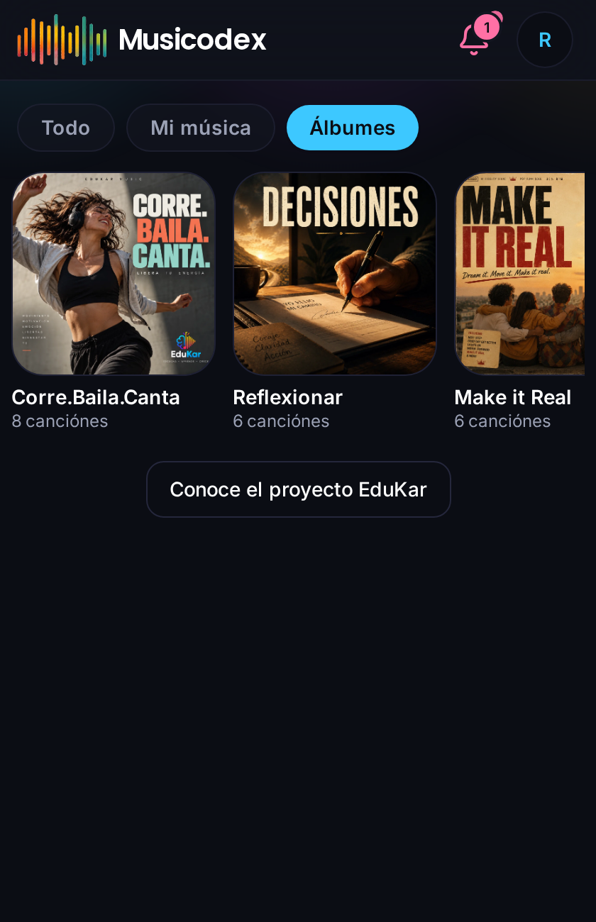Álbumes de Musicodex
